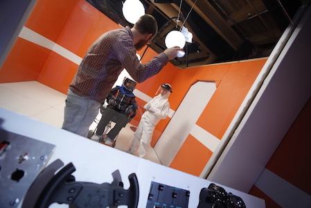 Behind the Scenes pictures from various projects.