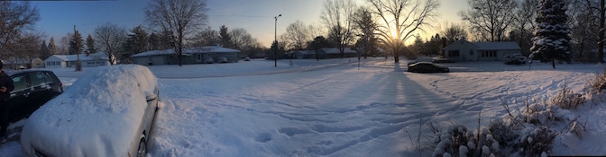 A variety of panoramic photos.