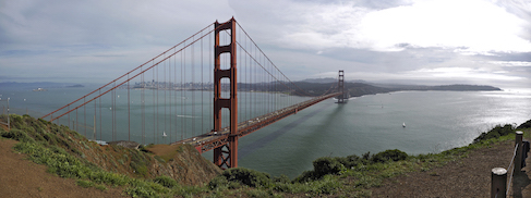 A variety of panoramic photos.