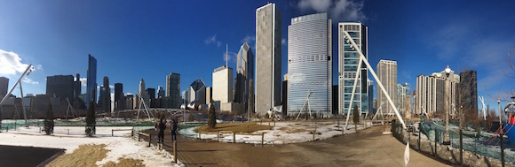 A variety of panoramic photos.