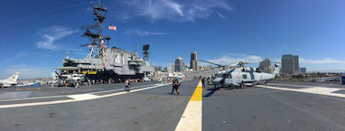 A variety of panoramic photos.