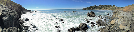 A variety of panoramic photos.