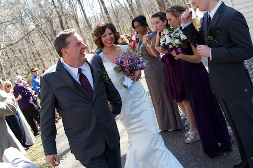 A sample of wedding pictures.