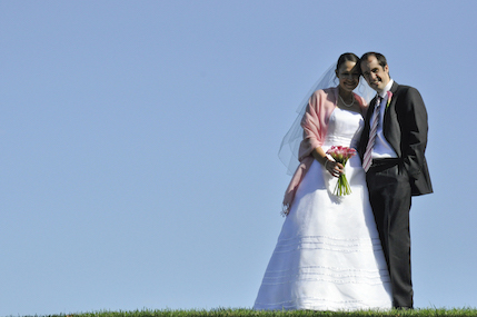 A sample of wedding pictures.