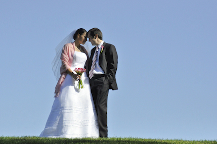 A sample of wedding pictures.