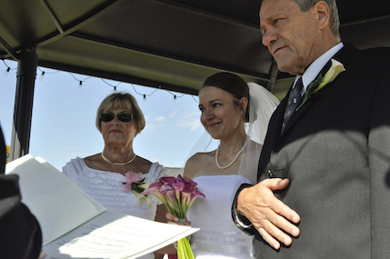 A sample of wedding pictures.