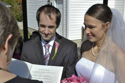 A sample of wedding pictures.